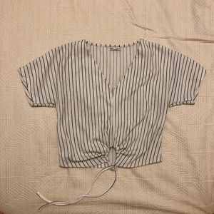 Zara casual striped top